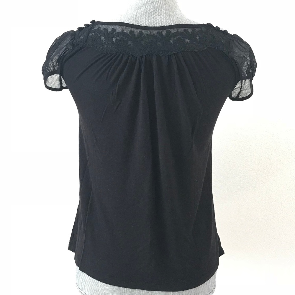 Mango black t-shirt - Picture 2 of 8